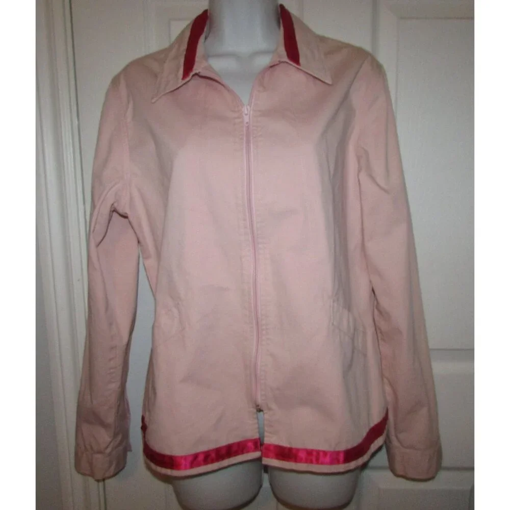PRINTEMPS Pink Denim Customized Jacket - Picture 14 of 16